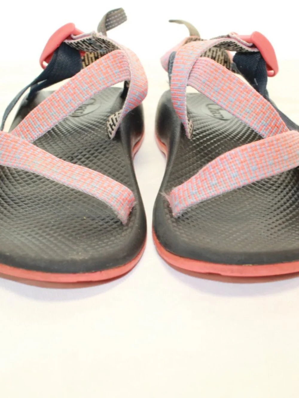 Chaco Kids Size 5 Penny Coral Z1 EcoTread Adjustable No Toe Post Sport Sandals